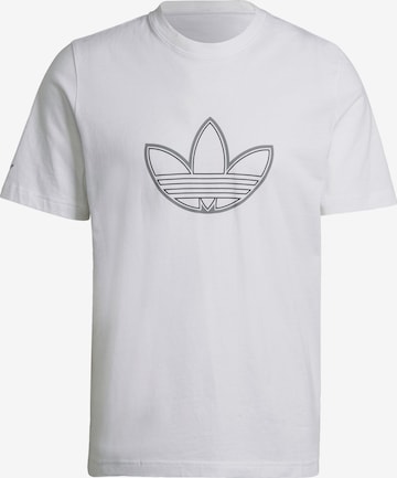 ADIDAS ORIGINALS T-Shirt in Weiß: front