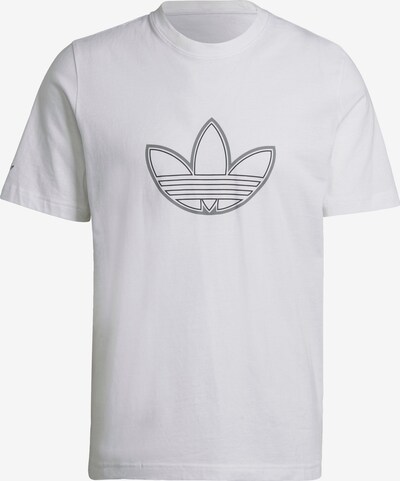 ADIDAS ORIGINALS Shirt in de kleur Zwart / Zilver / Wit, Productweergave