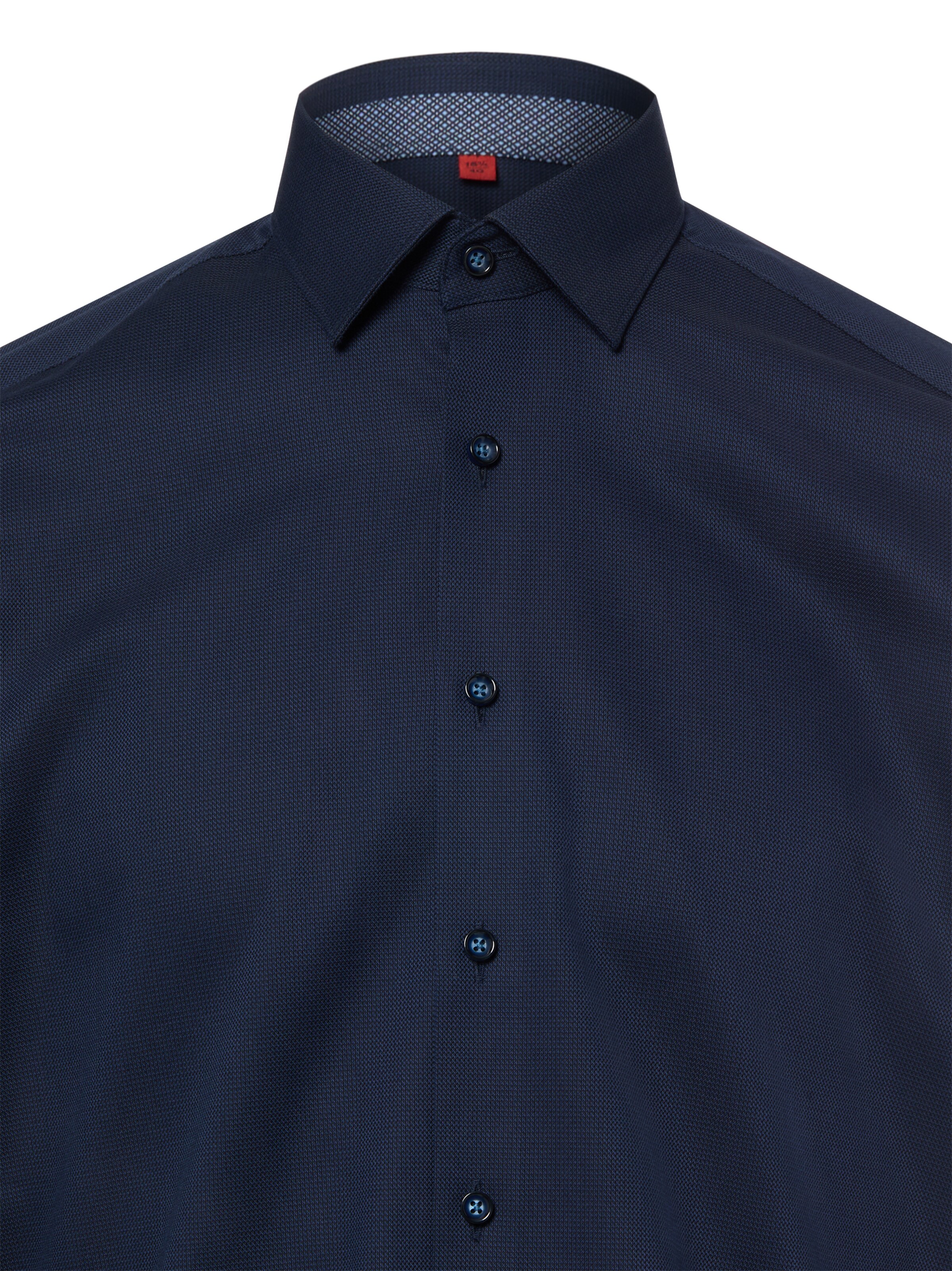 Finshley & Harding Slim fit Button Up Shirt in Blue