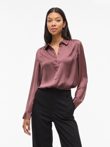 Camicia da donna 'VISofie' di VILA in lilla: frontale