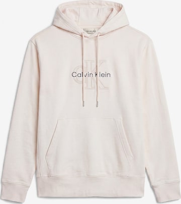 Calvin Klein Jeans Sweatshirt 'Terry' in Beige: Vorderseite
