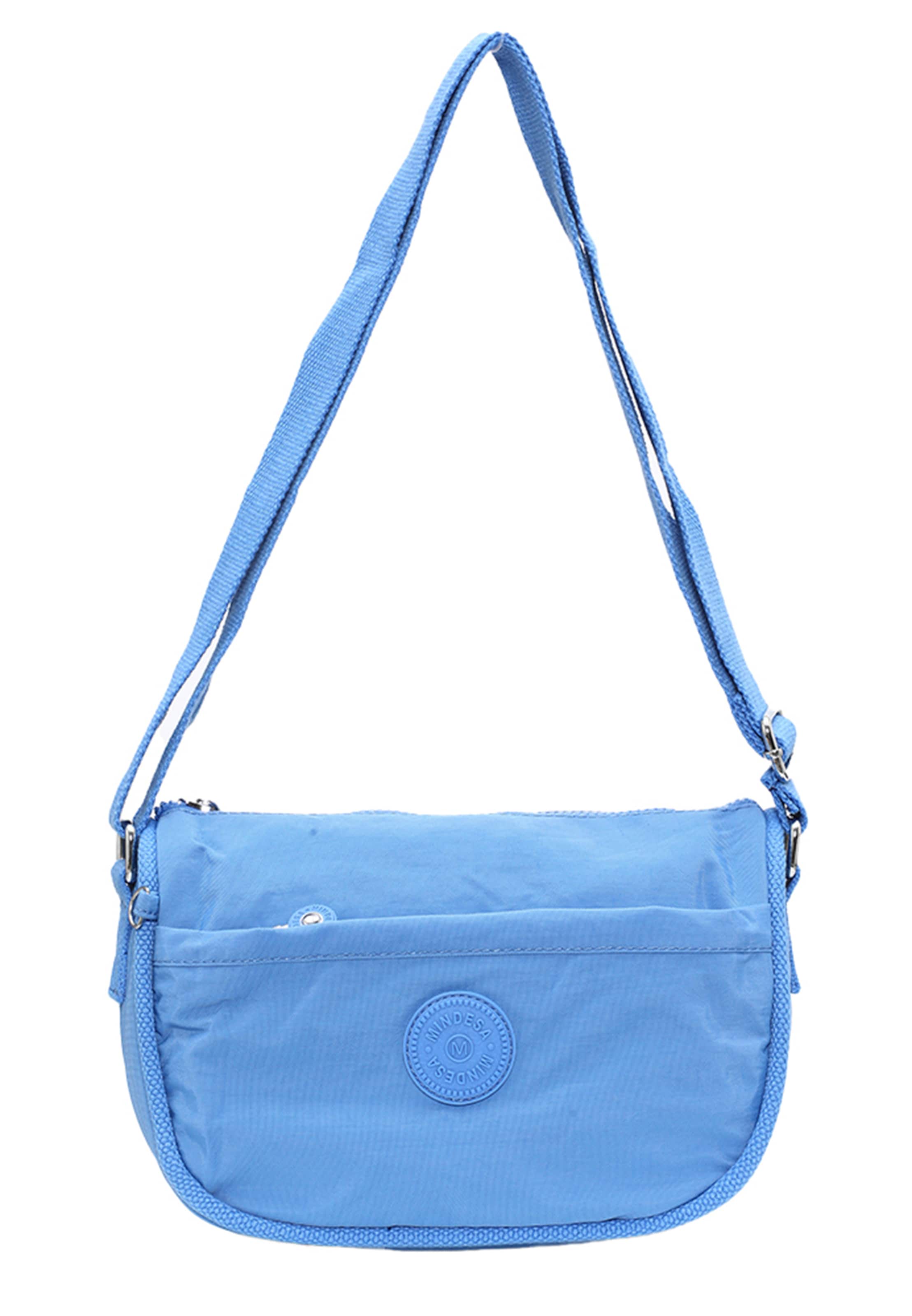 Mindesa Umhängetasche in Blau: Vorderseite