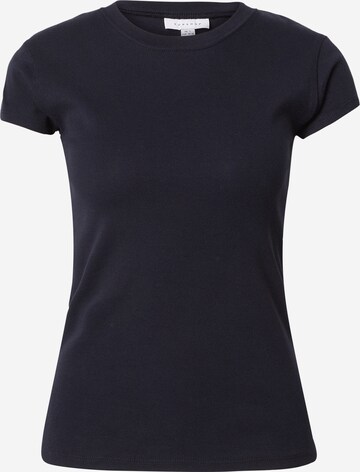 TOPSHOP Shirt in Zwart: voorkant