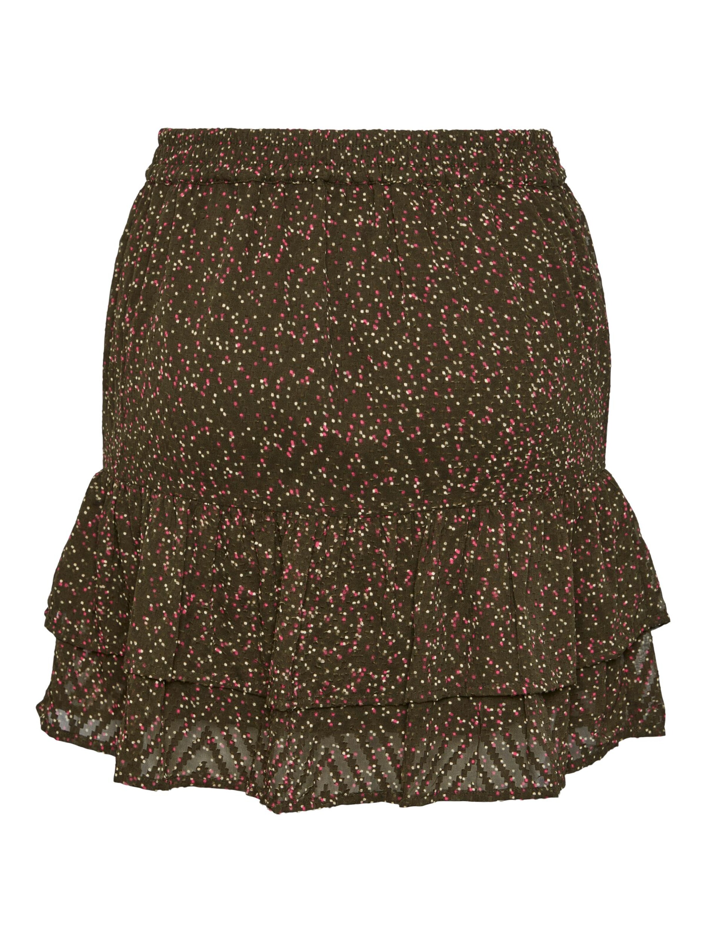 PIECES Skirt 'FELITA' in Green