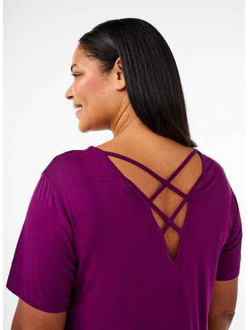 Zizzi Kleid 'CASSY' in Lila