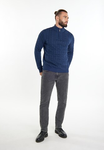 DreiMaster Vintage Pullover in Blau