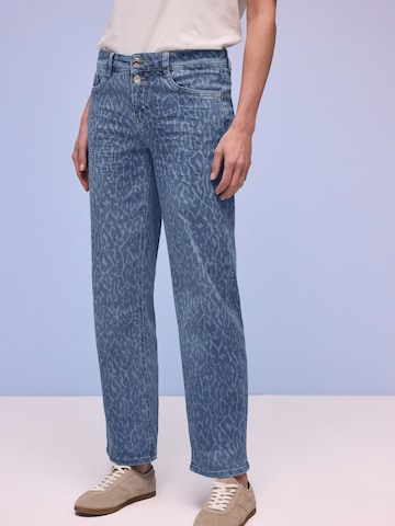 Regular Jean 'Amalia' STREET ONE en bleu : devant