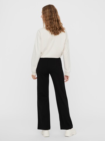 VERO MODA Wide leg Pants 'KAMMIE' in Black