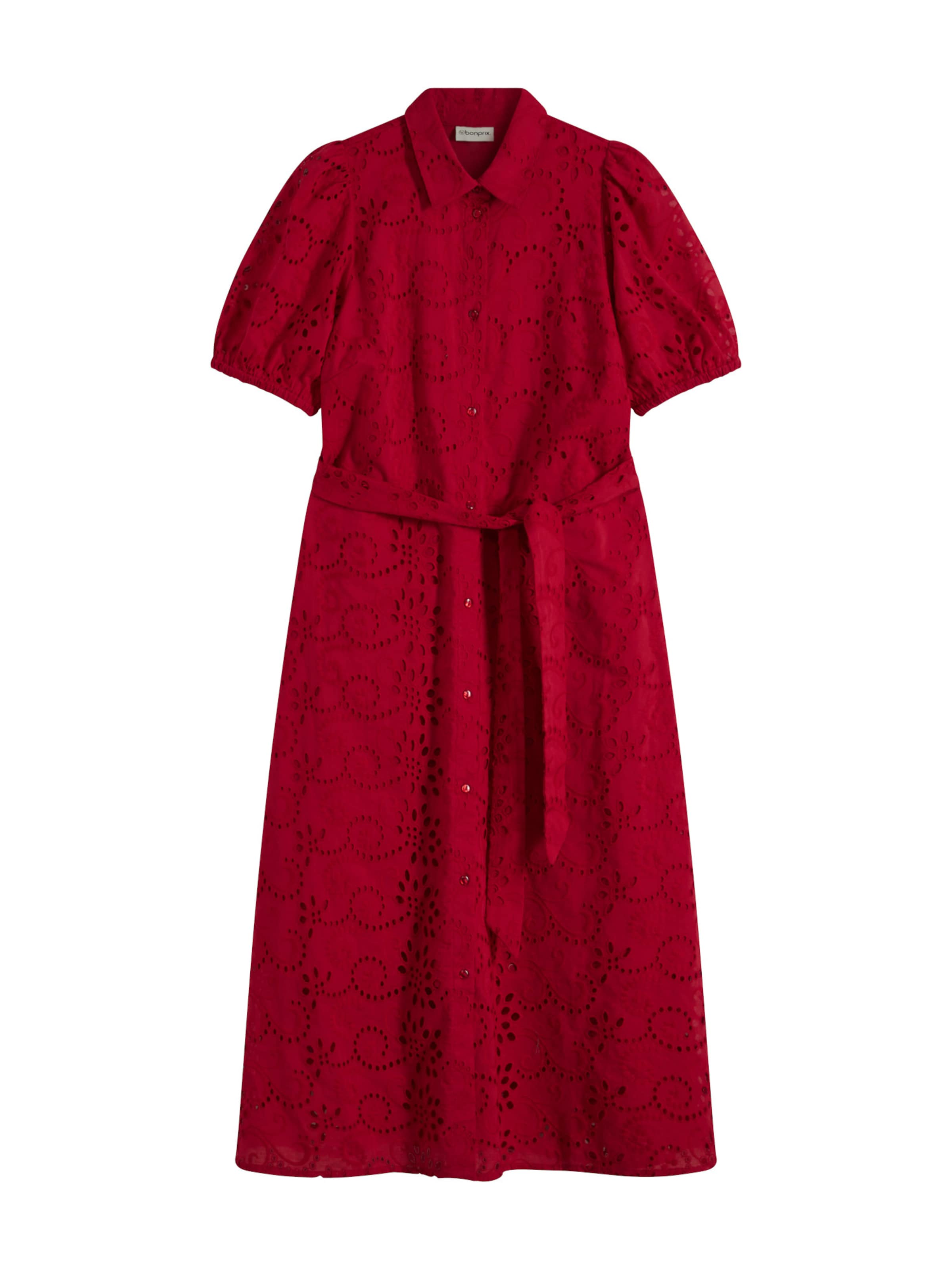bonprix Kleid in Rot: Vorderseite