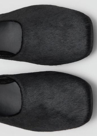 MANGO Ballet Flats 'Peli' in Black