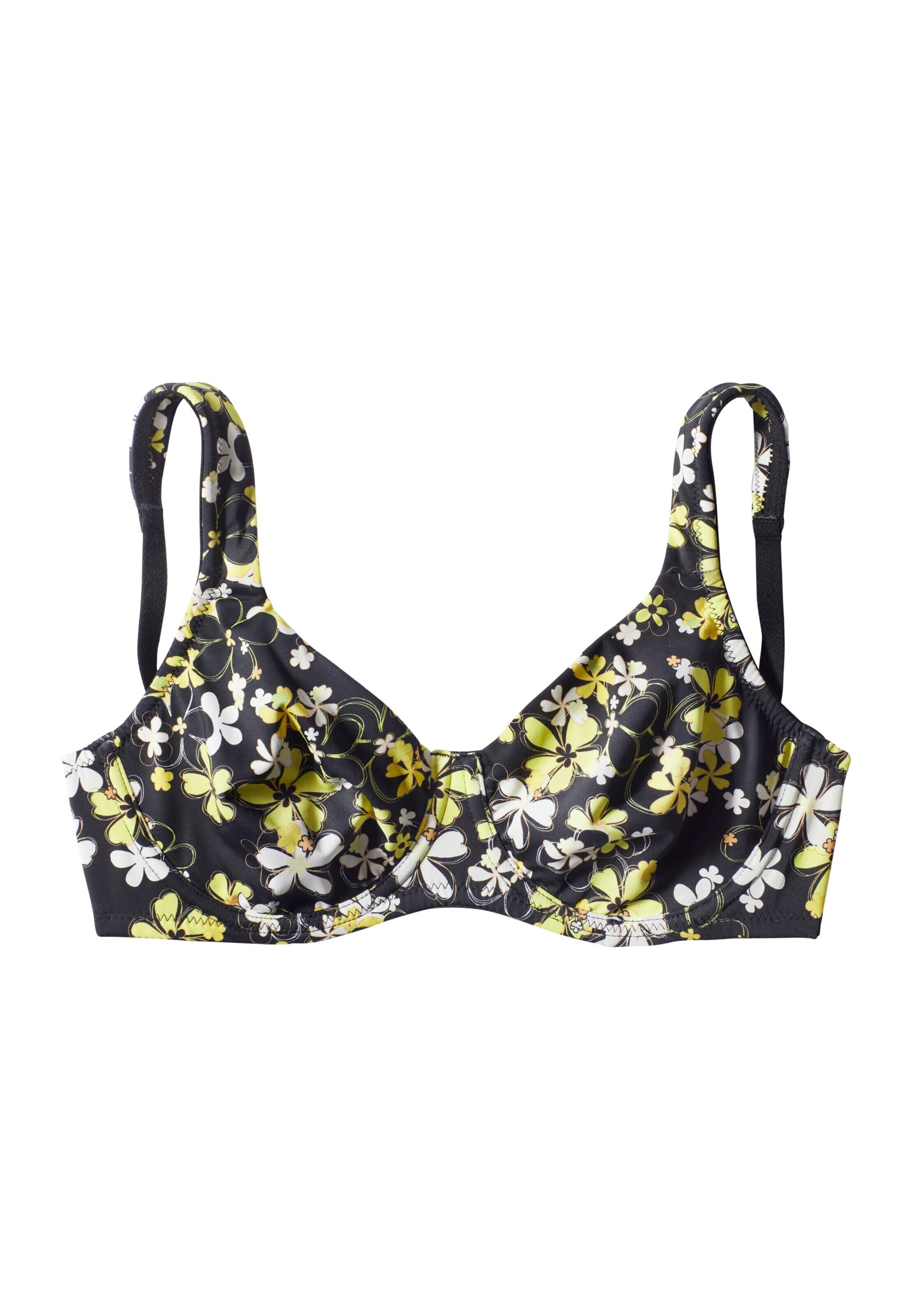 NUANCE T-shirt Bra in Black: front