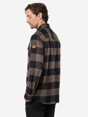 SWEDEMOUNT Regular fit Traditional button up shirt 'Nordkap' in Green