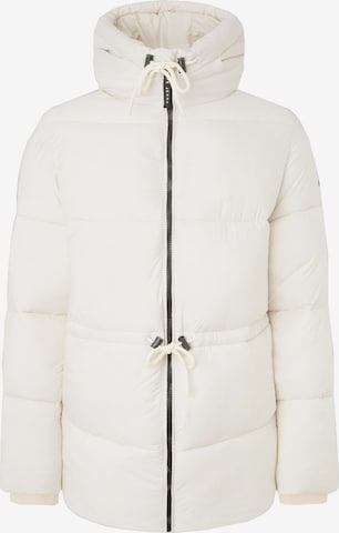 Pepe Jeans Winter Jacket 'MISTY' in White: front