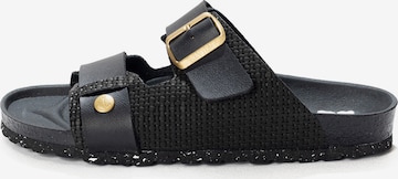 melns Bayton Ādas čības 'Narnia': no priekšpuses