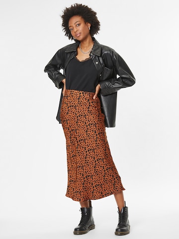 ABOUT YOU Skirt 'Ginny' in Brown