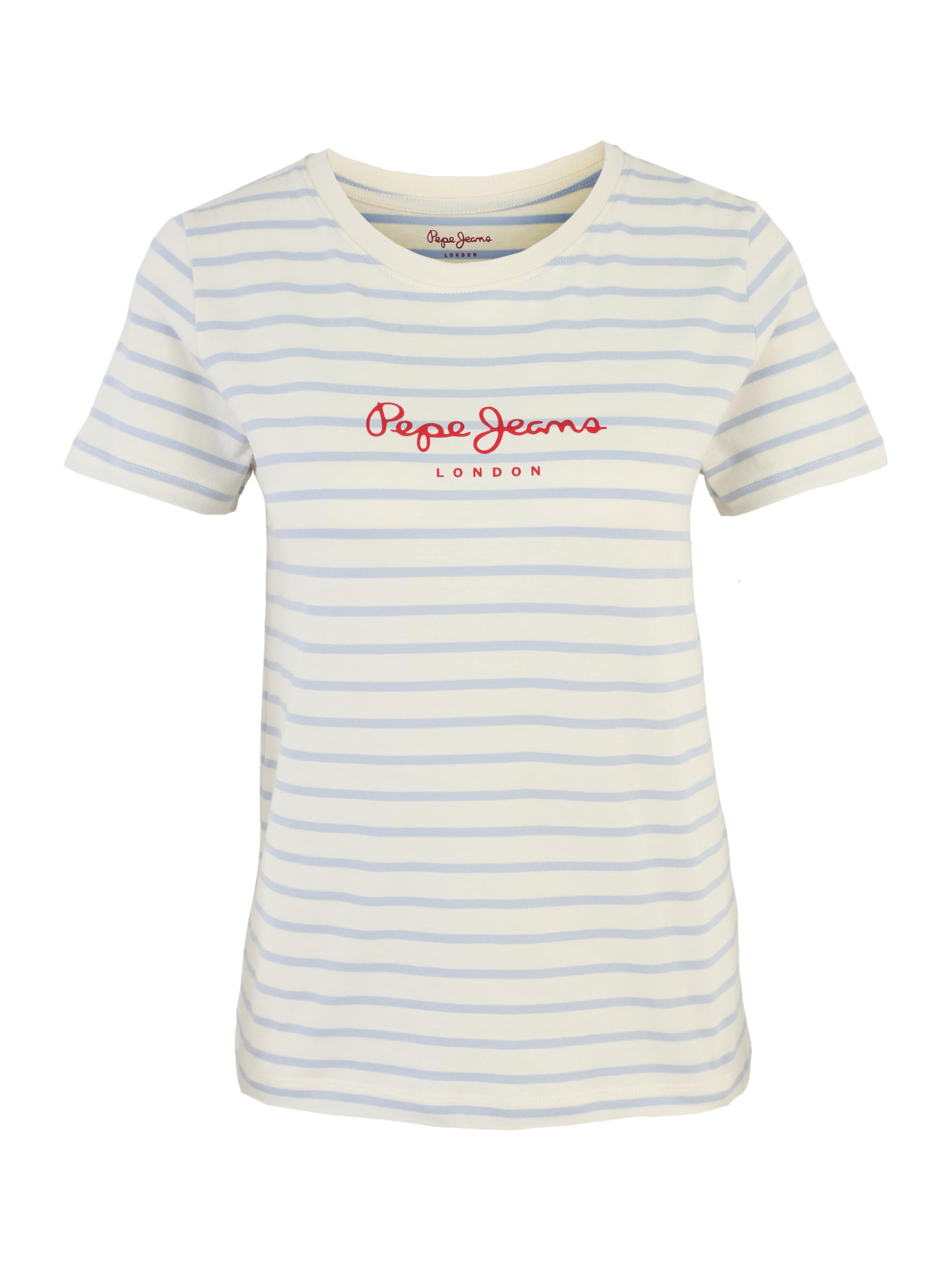 T-shirt 'MAE' Pepe Jeans en blanc : devant