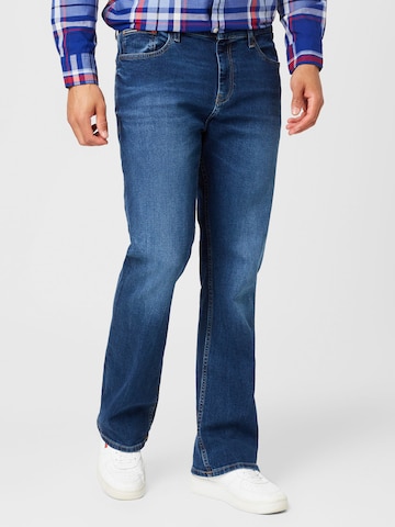 Tommy Jeans - Slimfit Vaquero 'RYAN' en azul: frente