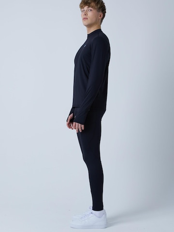 SPORTKIND Functioneel shirt 'High Neck Long Sleeve Shirt' in Zwart