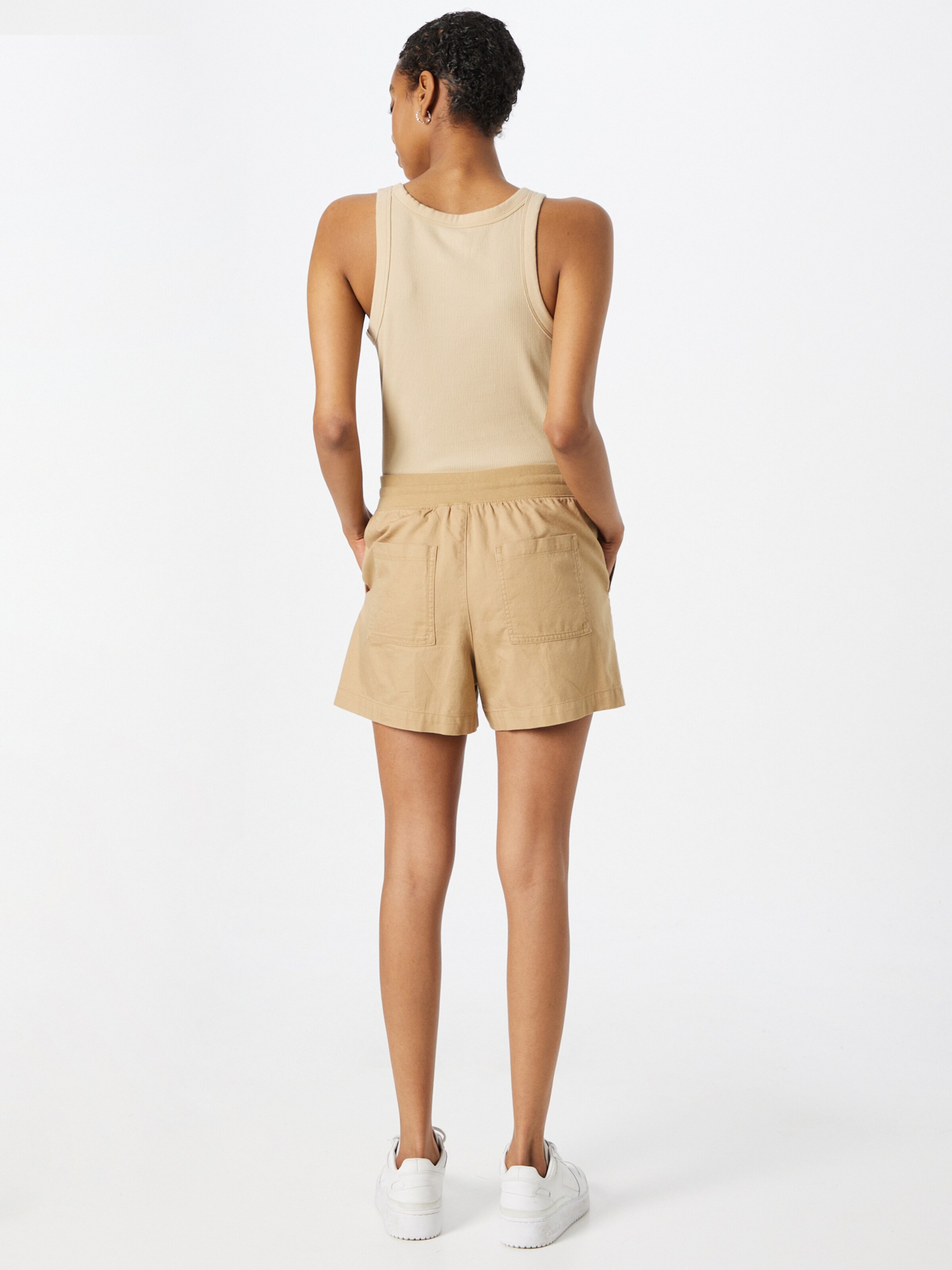 Frauen Große Größen GAP Shorts in Camel - OC48585 Frauen Große Größen GAP Shorts in Camel - OC48585