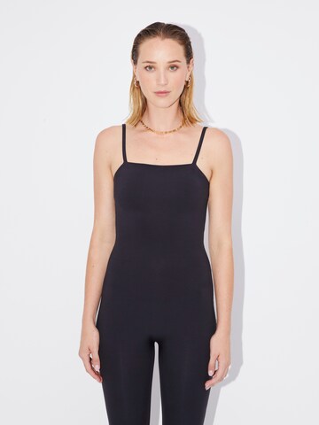 LeGer by Lena Gercke Jumpsuit 'Biba' in Zwart: voorkant