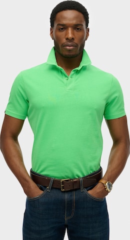 Superdry Shirt 'Essential' in Green: front
