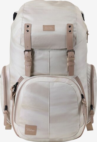 Zaino di NitroBags in beige: frontale