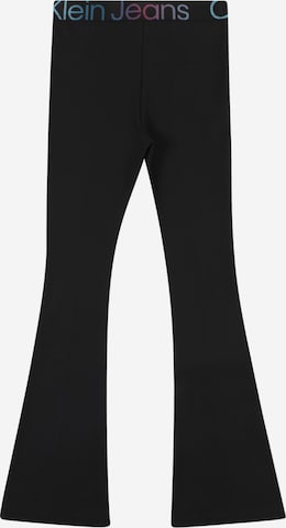 Evazați Pantaloni de la Calvin Klein Jeans pe negru