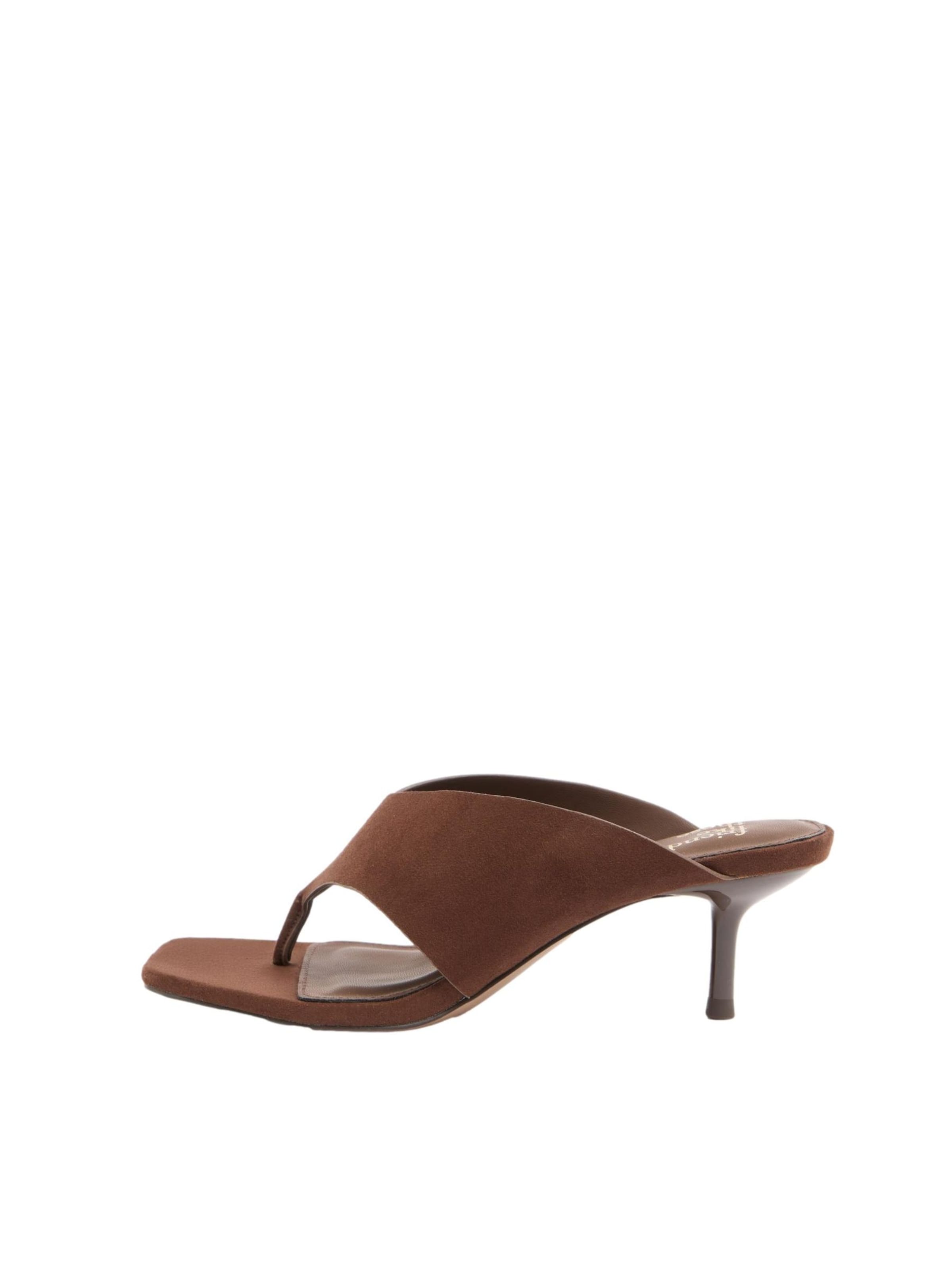 Friends Like These Босоножки через палец в Коричневый: спереди