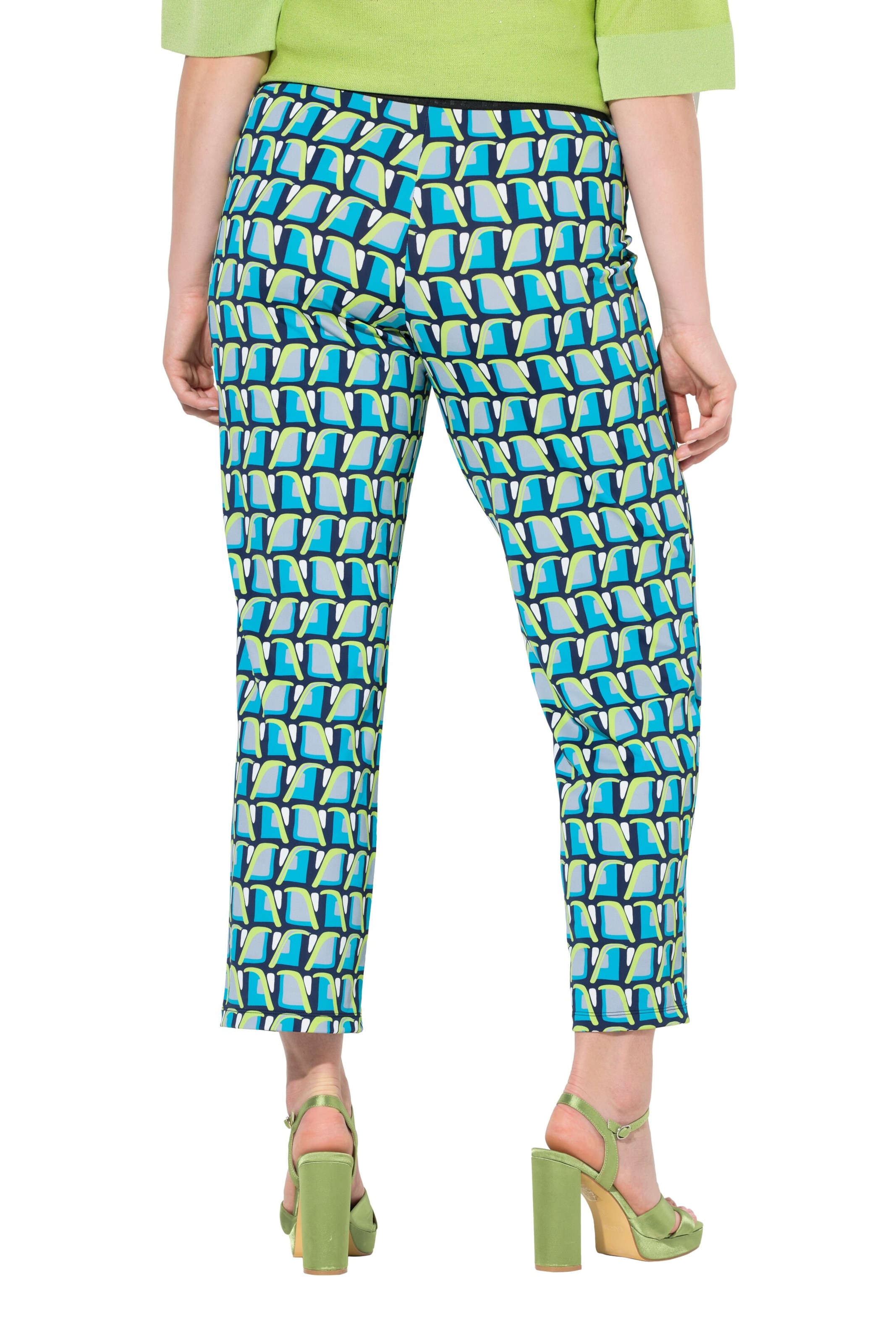 Ulla Popken Regular Hose in Blau