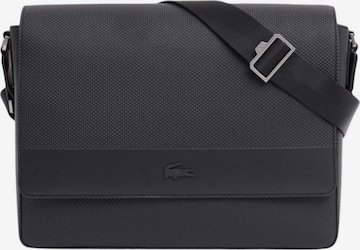 LACOSTE Olkalaukku 'Chantaco' värissä musta: etupuoli