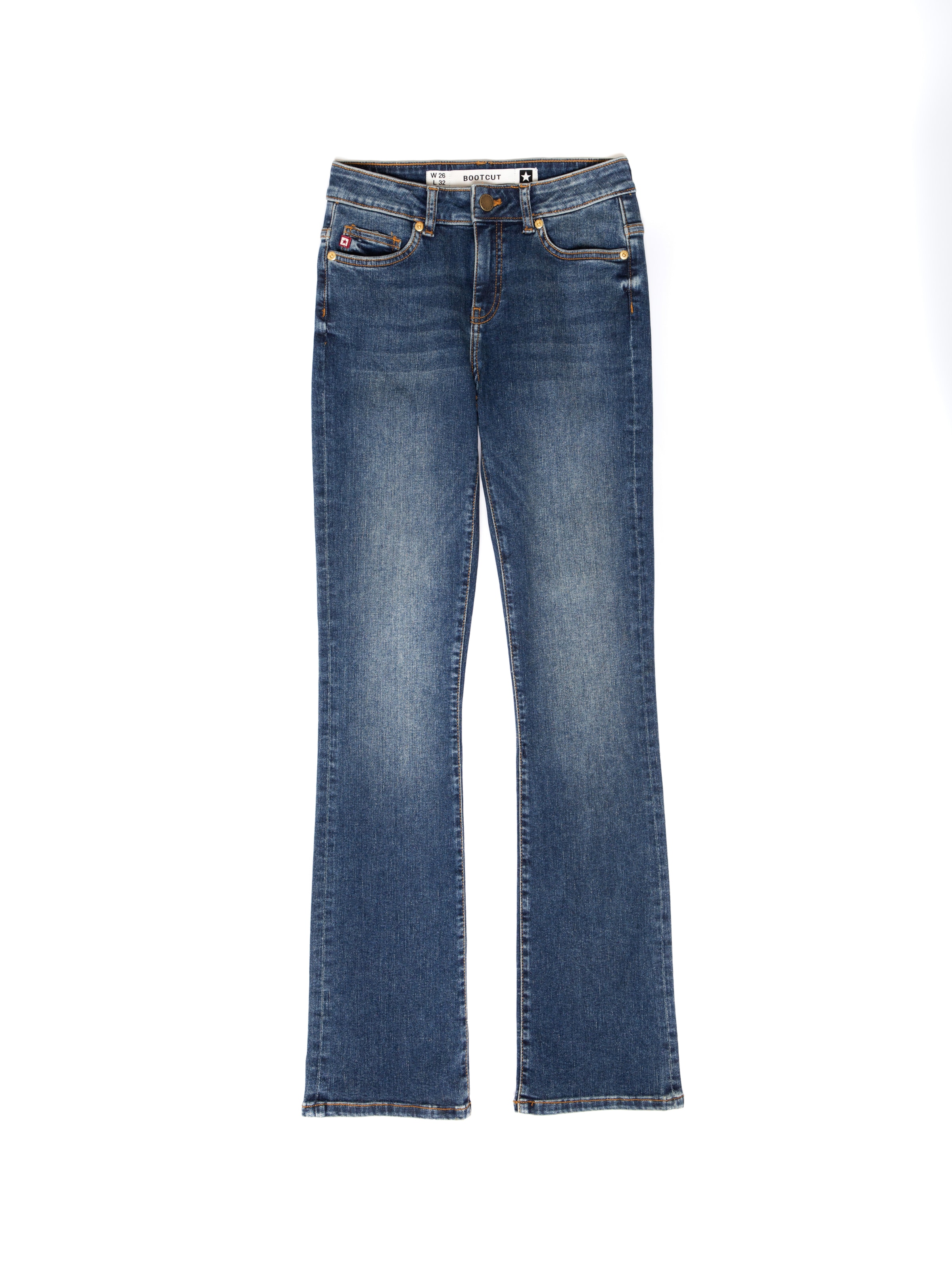 Bootcut Jean 'ADELA' BIG STAR en bleu : devant