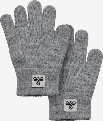 Hummel Gloves in Grey: front