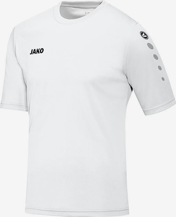 Maglia trikot 'Team' di JAKO in bianco: frontale