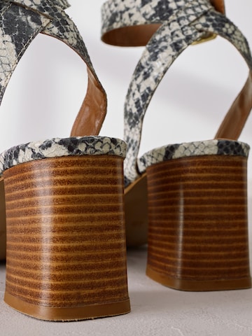 Next Sandalen met riem in Grijs