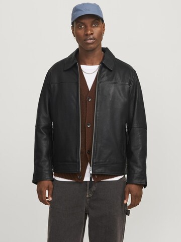 JACK & JONES Tussenjas in Zwart: voorkant