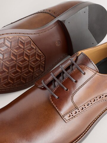 Next Lace-Up Shoes in Brown