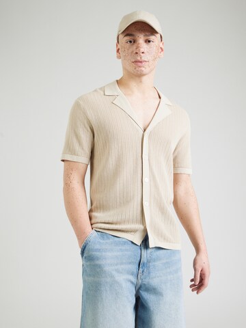Giacchetta 'Ray' di DRYKORN in beige: frontale