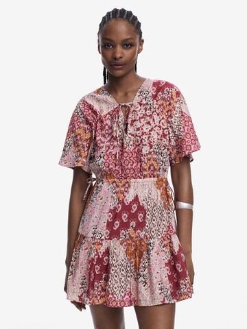 Desigual Dress in Red: front