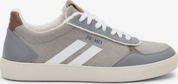 PR1MO Platform trainers 'Ground™ Sneakers' in Grey: front