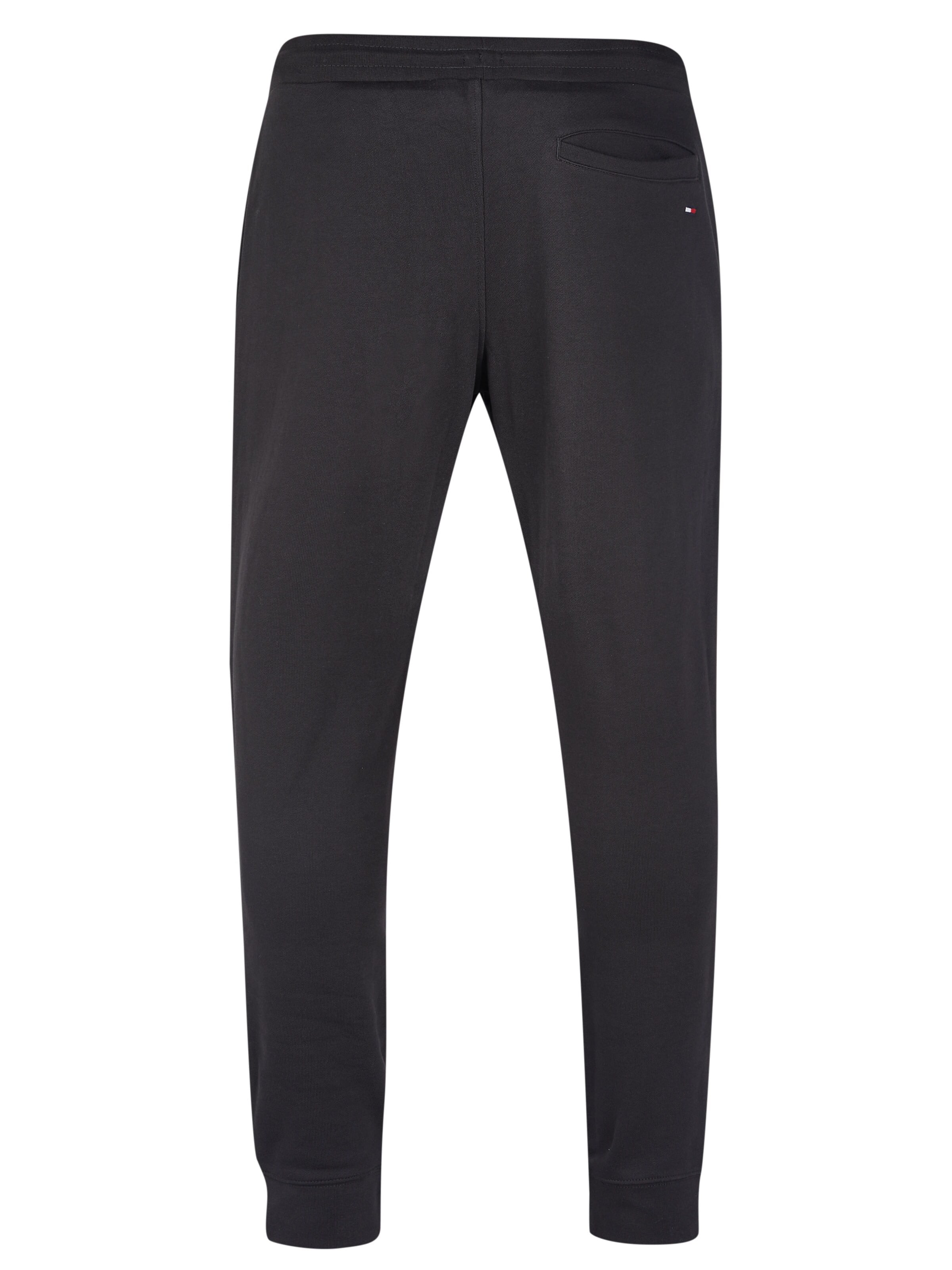 TOMMY HILFIGER - regular Pantalón deportivo 'Tommy Hilfiger Jogginghose Schwarz' en negro