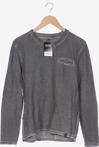 CINQUE Sweatshirt & Zip-Up Hoodie in S in Grey: front