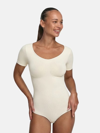 cfab Shaping bodysuit 'T-Shirt Bodysuit Sculpting Shapewear mit String' in XS in Sand, Item view