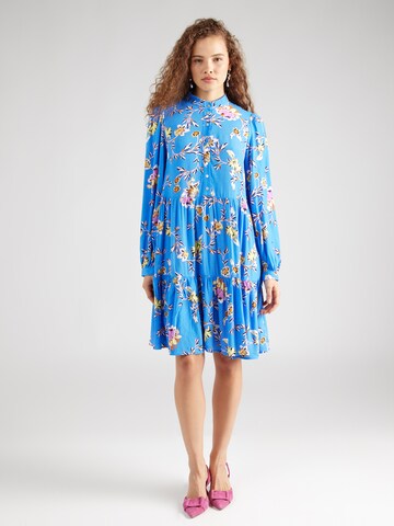 YAS Kleid 'INDIGO' in Blau: Vorderseite