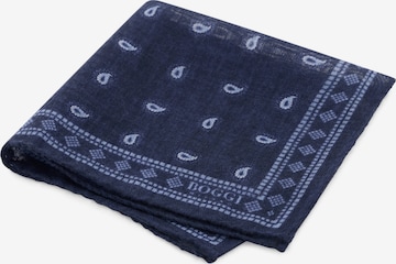 Pochette Boggi Milano en bleu : devant