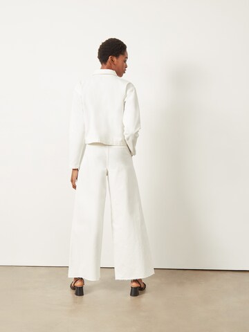 Aligne Wide leg Τζιν πλισέ 'Connie' σε μπεζ