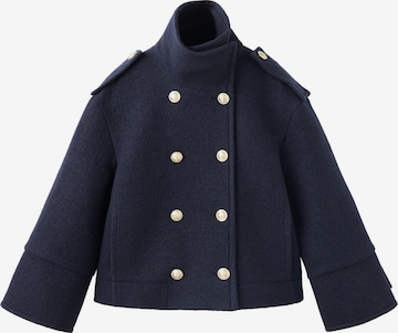 MANGO Mantel 'GOYER' in Blau: Vorderseite