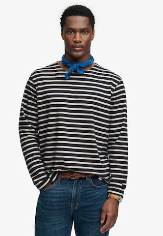 T-Shirt 'The Merchant Store' Superdry & Co en bleu : devant