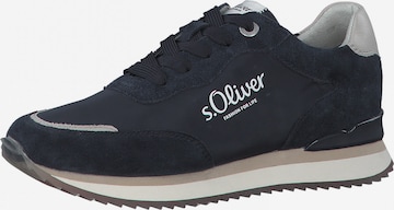 s.Oliver Sneakers laag in Blauw: voorkant