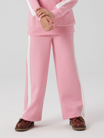 NAME IT Wide Leg Bukser 'NKFNEHA' i pink: forside