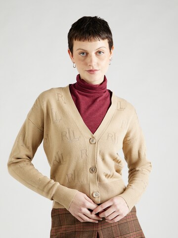 Lauren Ralph Lauren Strickjacke in Beige: Vorderseite